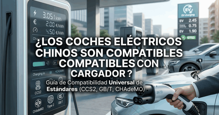 coches eléctricos chinos cargador compatible