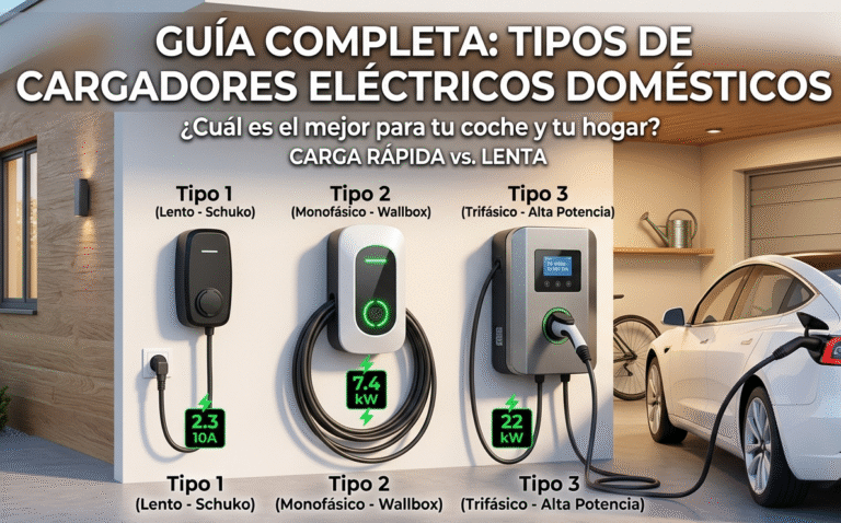 cargadores eléctricos domésticos