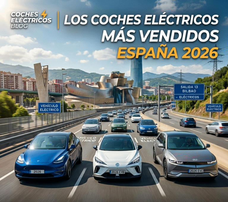 coches eléctricos más vendidos España 2026