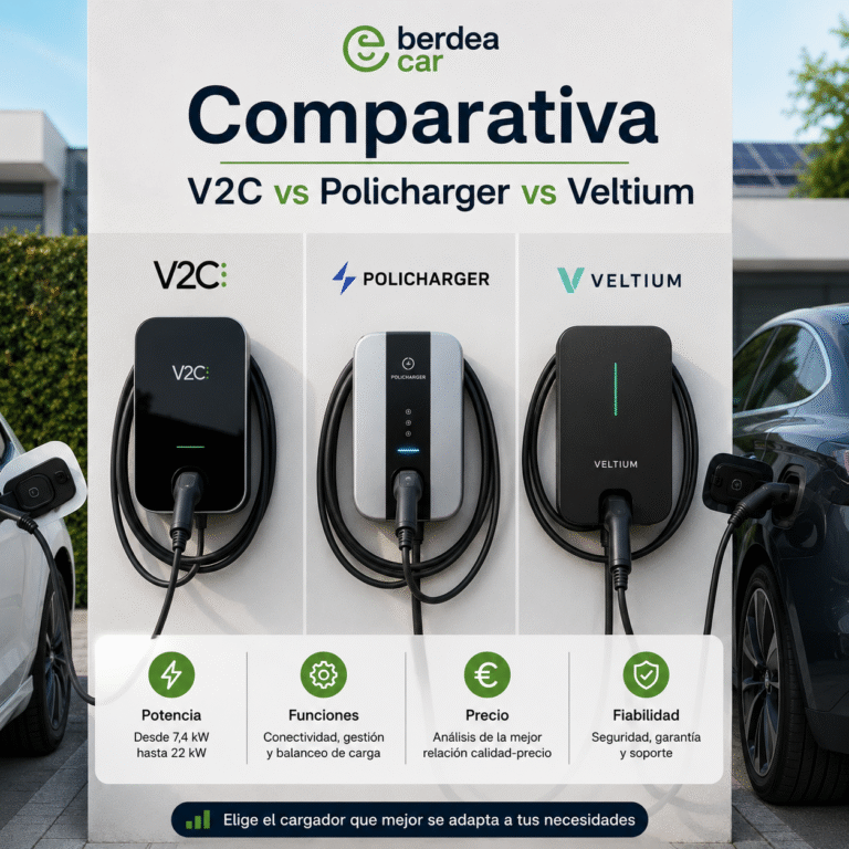 comparativa V2C Policharger Veltium